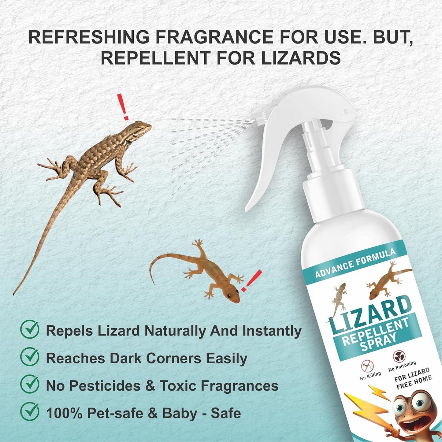 Lizard Repellent for Home (250ML) - Buy One Get One FREE🔥