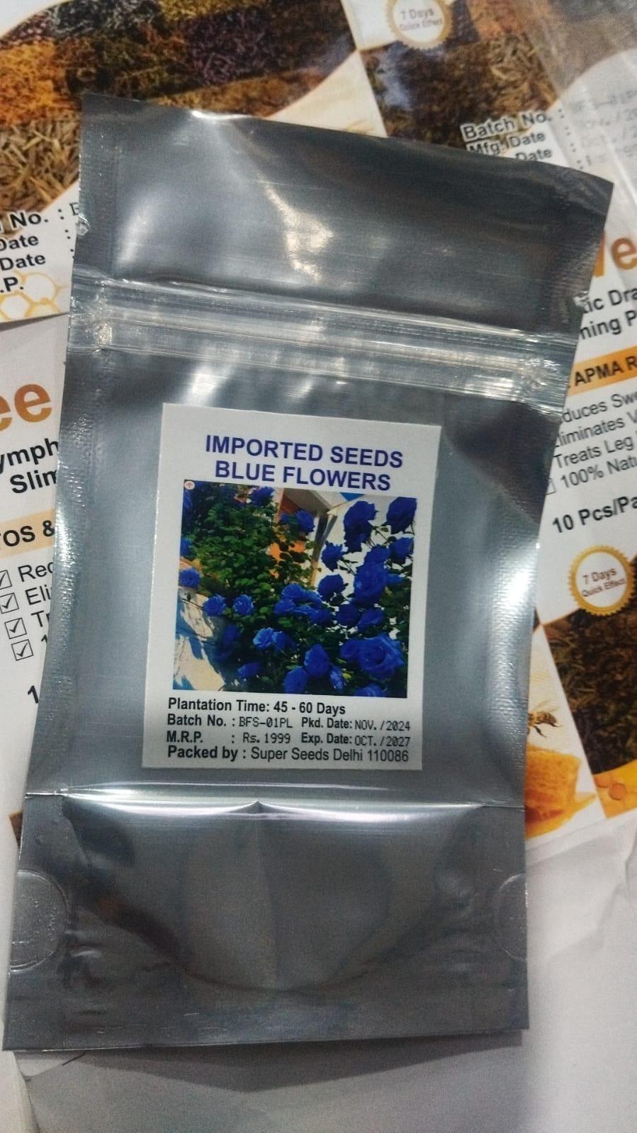 Blue Climbing Rose Seeds | Flat 50% Saving