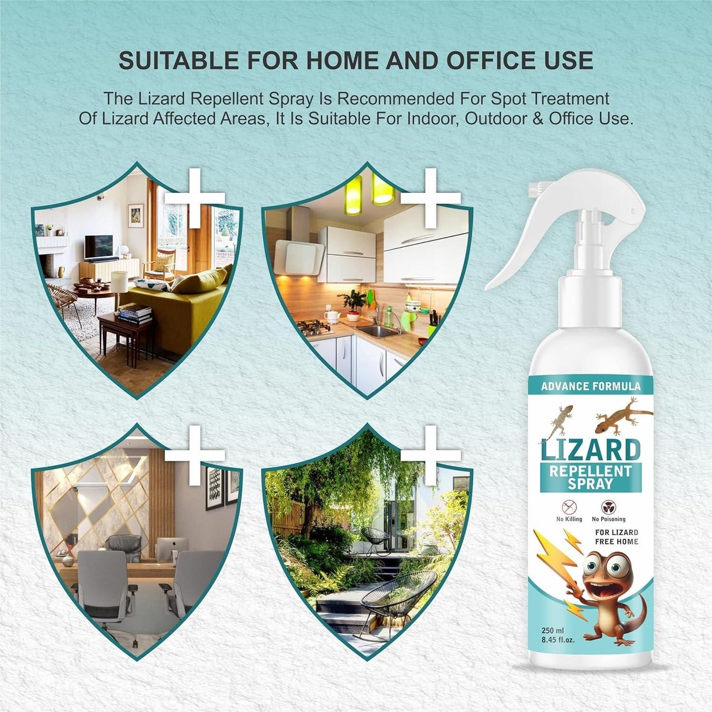 Lizard Repellent for Home (250ML) - Buy One Get One FREE🔥