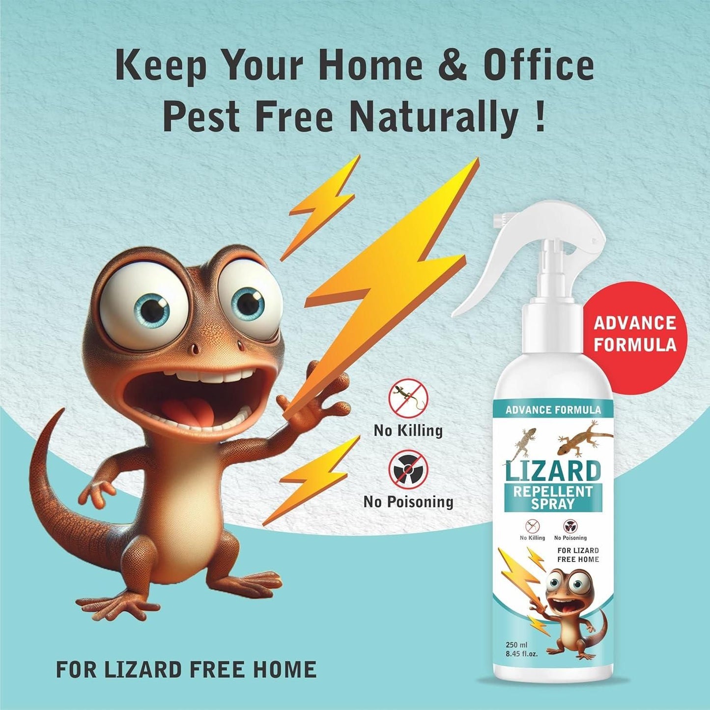 Lizard Repellent for Home (250ML) - Buy One Get One FREE🔥