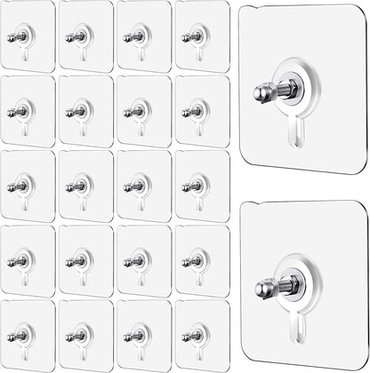 Self-Adhesive Wall Screws – No Drilling, No Damage, 10 Pcs