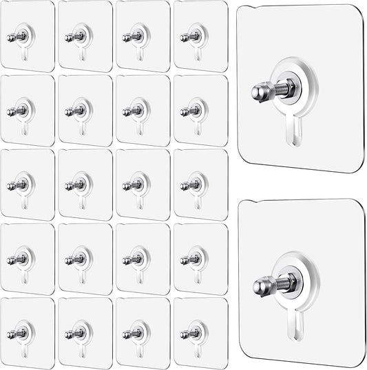 Self-Adhesive Wall Screws – No Drilling, No Damage, 10 Pcs