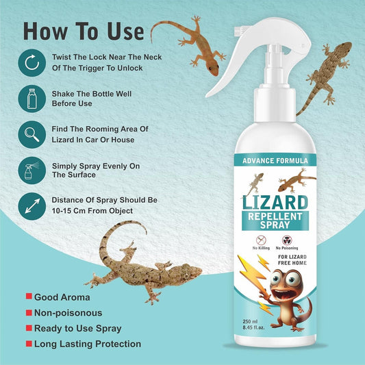 Lizard Repellent for Home (250ML) - Buy One Get One FREE🔥